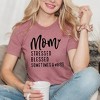 Simply Sage Market Women's Mom Stressed Blessed Short Sleeve Graphic Tee - 2 of 3