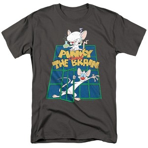 Pinky And The Brain Ol Standard Adult T-Shirt - 1 of 4