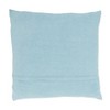 Saro Lifestyle Sandy Shores Sea Turtle Poly Filled Throw Pillow, Blue, 20"x20" - 2 of 3