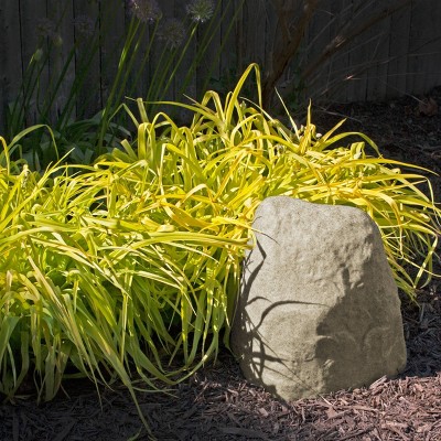 Small Beige Resin Garden Landscape Rock