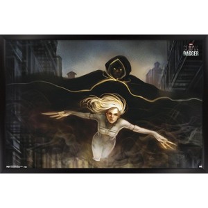Trends International Marvel Comics TV - Cloak and Dagger - Flying Framed Wall Poster Prints - 1 of 4