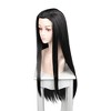 Unique Bargains Women's Wigs 31" Black with Wig Cap Straight Hair - 2 of 4