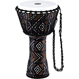 MEINL Travel Series Djembe with Synthetic Head in Kanga Sarong Finish - 1 of 1