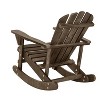 Saint Birch Adirondack Wooden Rocking Chair - 3 of 4
