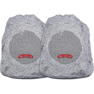 Margaritaville “On The Rock” Outdoor Bluetooth Wireless Rock Speaker - 2 pack