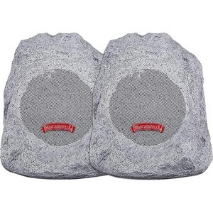 Margaritaville “On The Rock” Outdoor Bluetooth Wireless Rock Speaker - 2 pack - 1 of 4