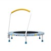 SEVOBAL Trampolines 36inch Mini Trampoline for Kids Ages 1-6 Indoor Outdoor Trampoline with Handle Fun for Kids, Blue, 36.2"*36.2"*31" - 2 of 4