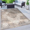 World Rug Gallery Distressed Traditional Indoor/Outdoor Area Rug - 2 of 4