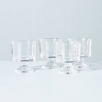 Hearth & Hand with Magnolia 8oz Glass Parfait Cup 4pk Set Clear
