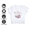 Women's Jetsons Heavy Vintage Jane Cap Sleeve Baby Rib Crop Top - 4 of 4