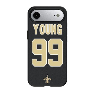 NFL New Orleans Saints Players Game Tactic MagSafe Compatible Cell Phone Case for Apple iPhone 17 Series - 1 of 4