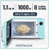 Nostalgia Retro 1.1 Cu Ft Countertop Microwave - 2 of 4