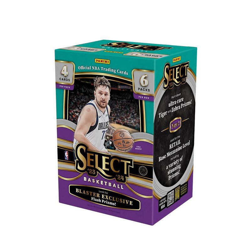 2023 Panini NBA Select Basketball Trading Card Blaster Box, 1 of 4