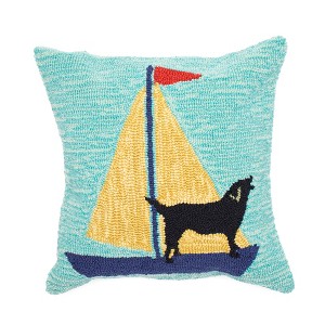 Liora Manne Frontporch Pet Indoor/Outdoor Pillow.. - 1 of 4