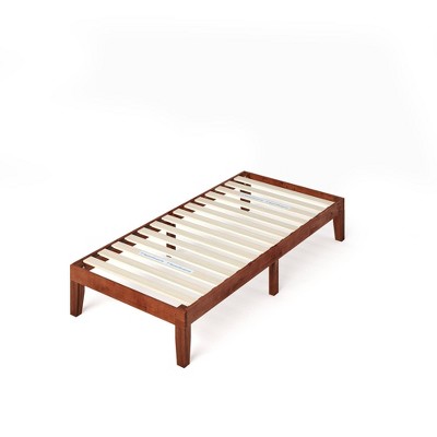 Wen Wood Platform Bed Frame Cherry - Zinus