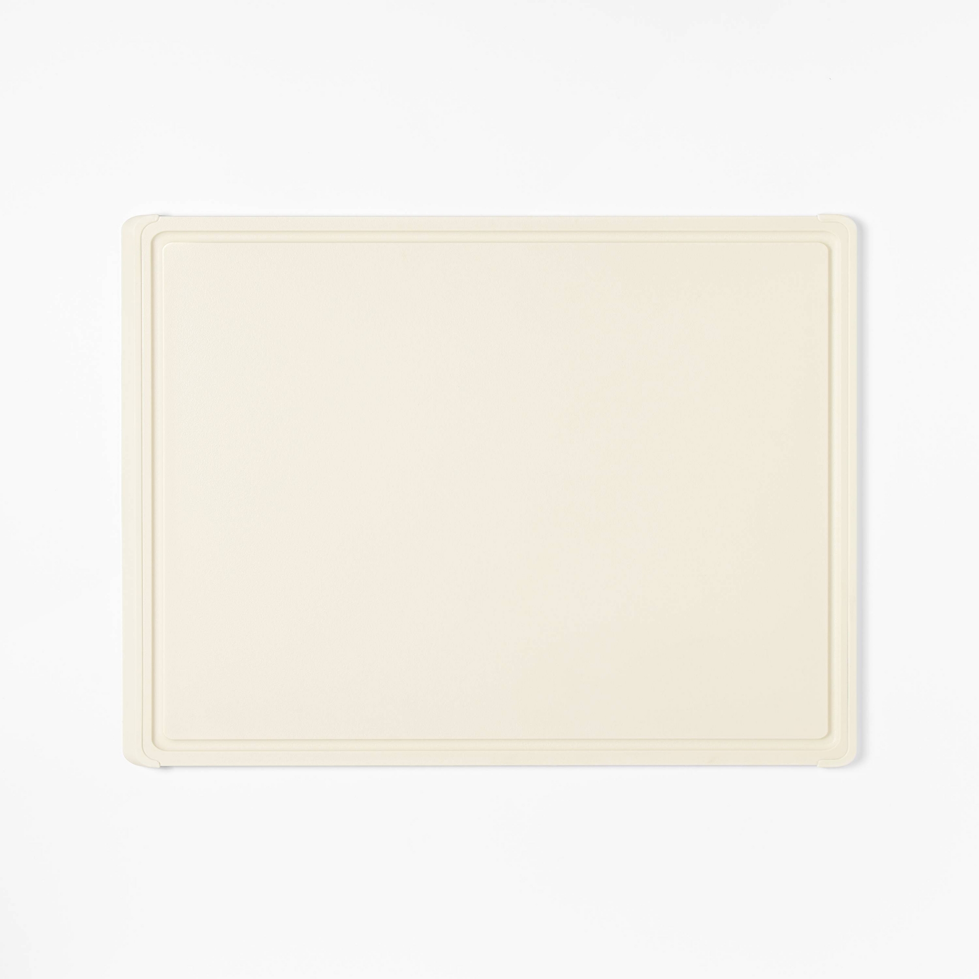 15"x20" Non Slip Recycled Poly Cutting Board Vintage Cream - Figmint™
