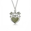 Mom Glow in Dark Mom Pendant Necklace Womens Ginger Lyne Collection - 2 of 4