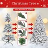 Cesicia Artificial Christmas Tree with Pine Cones, Branch Tips, Metal Stand, for Holiday Decor - 4 of 4