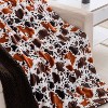 50"x60" Printed Fur to Faux Shearling Textured Throw Blanket - Sutton Home Fashions - 3 of 4