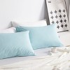 2 Pack Cotton Pillowcases, Breathable and Soft Bed Pillow Cases with Envelope Closure - NTBAY - 3 of 4