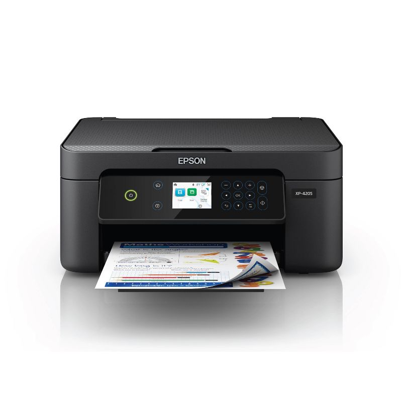 Epson Expression Home XP-4205 Small-in-One Inkjet Printer, Scanner, Copier - Black, 1 of 10