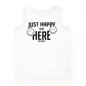 The Juniper Shop SmileyWorld Just Happy To Be Here Youth Tank Top - 1 of 4