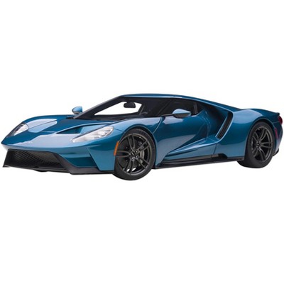 2017 Ford GT Liquid Blue Metallic 1/12 Model Car by Autoart