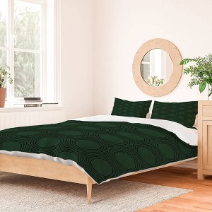 Sheila Wenzel Ganny Minimalist Forest Duvet Cover & Sham Set- Deny Designs - 1 of 4
