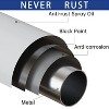 LunaLulinlk Shower Curtain Rod,43-72 Inch Adjustable Tension Shower Rod Never Rust Non-Slip No Drilling Spring Tension Curtain Rod - 4 of 4