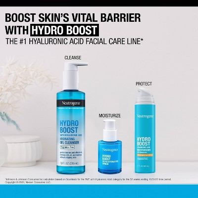 Neutrogena Hydro Boost Hyaluronic Acid Face Serum - Fragrance Free - 1.0oz