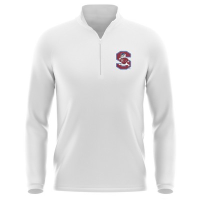 Men's South Carolina State University Adult Active Sport 1/4 Zip Pullover Left Chest Logo