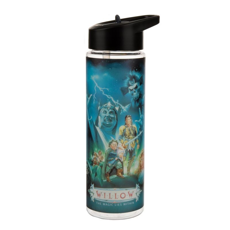 Willow Heroes And Villains Group Pose 24 Oz Plastic Water Bottle, 1 of 5