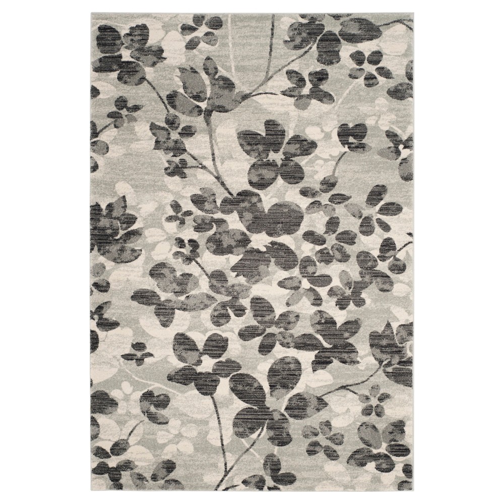 Evoke Rug - Gray/Black - (4'x6') - Safavieh