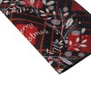 Unique Bargains Christmas Place Mats Leaf Flax Red Black White 13"x17.7" 2 Pcs - 4 of 4