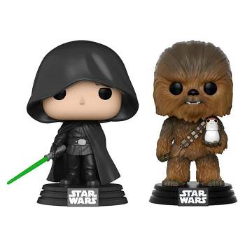 Funko 2 pack Star Wars: Luke Skywalker & Chewbacca #195 #501