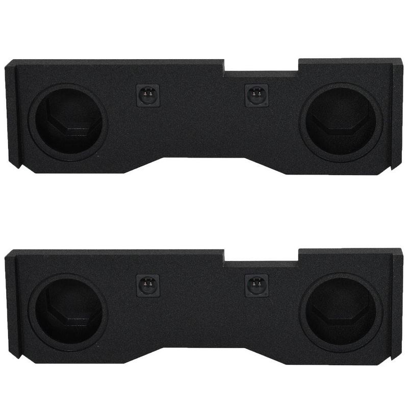 Q Power Dual 12" Q Bomb Subwoofer Box for GMC/Chevy 14-16 Cab Trucks (2 Pack), 1 of 7