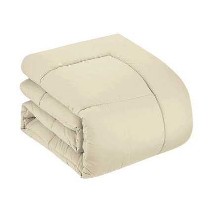 Queen Cream Down Alternative All-Season Comforter
