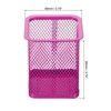 Unique Bargains Metal Large Capacity Square Desk Accessories Mesh Pen Holders 2 Pcs - 2 of 4