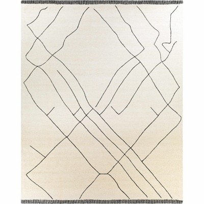 Hauteloom Alaca Arsenal Cream Wool Rug