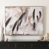 Champagne Toasts - 48" X 36" - Multicolored - Framed Linen Canvas - WLA2078 - Safavieh - 2 of 4