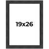 PosterPalooza | Traditional Black Picture Frame - UV Acrylic, Foam Board Backing, Hanging Hardware - 2 of 4