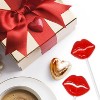Zeesy Red Lip Lollipops – 12-Pack Individually Wrapped Candy for Bachelorette & Valentine’s Parties - 4 of 4