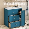 Dexmalle 30''Modern  Free Standing Single Vanity Set with Four Drawers - 4 of 4
