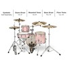 PDP by DW New Yorker 4-Piece Shell Pack With 16" Bass Drum - 2 of 4
