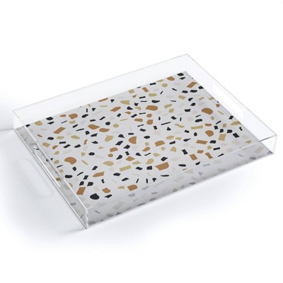 17" x 14" Acrylic Alisa Galitsyna Terrazzo Tray - society6