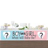 Big Dot of Happiness Baby Gender Reveal - Team Boy or Girl Party Decorations Party Banner - 3 of 4