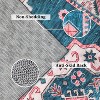 Acekool Runner/Area Rug, Washable Vintage Boho Design, Non-Slip, Stain Resistant for Living Room, Bedroom, Office - 3 of 4