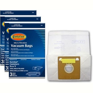 Eureka Style V Canisters Micro Filtration Vacuum Cleaner Dust Bags 9 Pack - 1 of 4