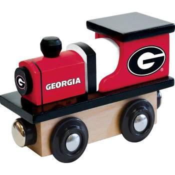 MasterPieces Officially Licensed NCAA Georgia Bulldogs Wooden Toy Train Engine For Kids