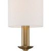 Crystorama Lighting Bailey 1 - Light Sconce in  Aged Brass - 3 of 4